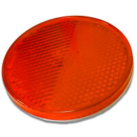 Reflektor | AJ.BA | Rund | selbstklebend | Orange | Ø60mm | 10 Stück