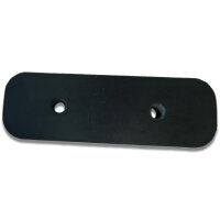 Rammpuffer | Aufprallschutz | 2 Löcher | 125x40x42mm