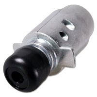 Anhängerstecker | 7-polig | 12V | 16A | Aluminium