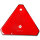 Reflektor | Dreieck | abgeflacht | geschraubt | Rot