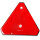 Reflektor | Dreieck | abgeflacht | geschraubt | Rot