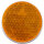 Reflektor | Rund | M5 Schraube | Orange | Ø81mm