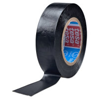 TESA Professional Isolierband tesaflex 53988, Schwarz 15mm x 10m (10 Stück)