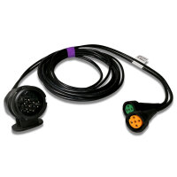 Anhängerkabelsatz | Aspöck | 13-polig zu 2x...