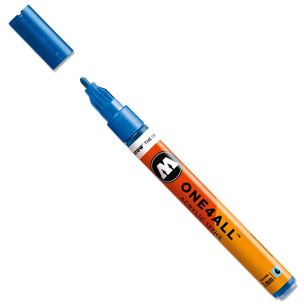 Acrylmarker Molotow ONE4ALL | 127HS | Metallic Blau | 2mm