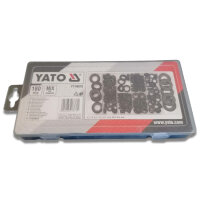 Kabeltüllensortiment | AD Ø8-32mm | ID Ø3-17mm | Gummi | 180 Stück