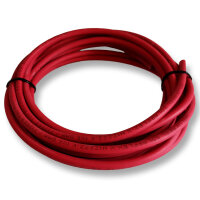 Solarkabel | H1Z2Z2-K | 6mm² | verzinnt | Rot | 5 Meter