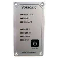 Zweitbatterieset | Votronic VCC 1212-30 Ladebooster | 12V 30A | 3,5m 10mm² Kabel | Remote Control S