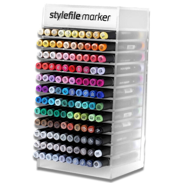 Stylefile Classic Twin Marker Komplettset 120 Marker inkl. Aufsteller