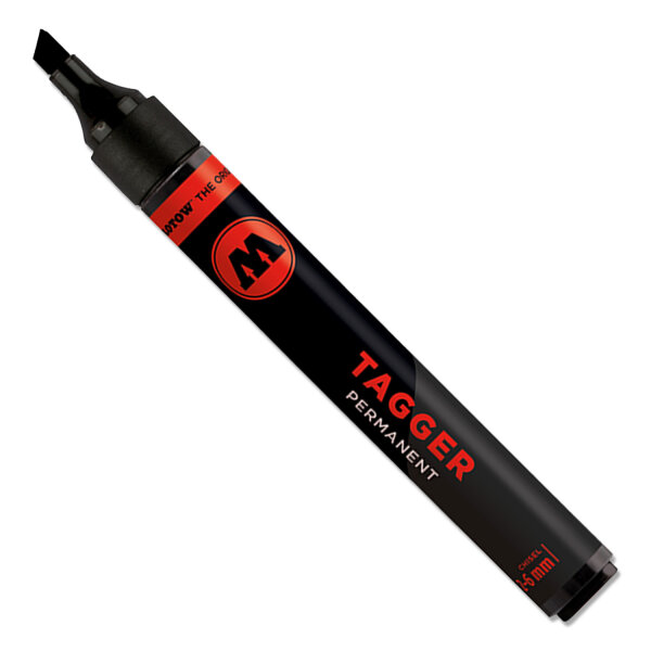 Permanentmarker Molotow TAGGER | Kupferschwarz | 2-6mm Chisel Tip