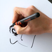 Permanentmarker Molotow TAGGER | Kupferschwarz | 2-6mm Chisel Tip
