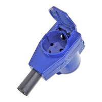 Doppelsteckdose | CEE & Schuko | 3-polig | 230V | 16A | IP44