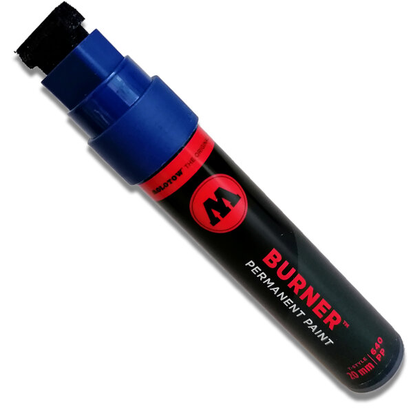 Molotow 640PP BURNER Actionmarker, 20mm - BURNER Blau