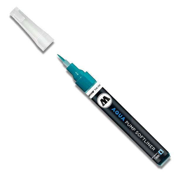 Molotow Aqua Pump Softliner 1mm Cyan