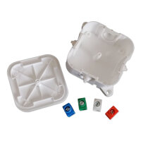 Verteilerdose | 4-fach | 400V | 86x86x35mm | IP42