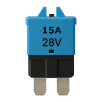 Sicherungsautomat | ATO Flachstecksicherung | 28V | 15A