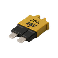 Sicherungsautomat | ATO Flachstecksicherung | 28V | 20A