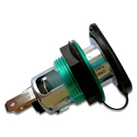 Zigarettenanzünder Satz | Flösser | 12-24V | 20A | Ø35mm