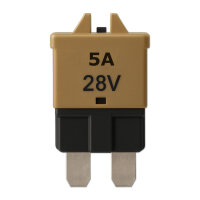 Sicherungsautomat | ATO Flachstecksicherung | 28V | 5A
