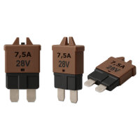 Sicherungsautomat | ATO Flachstecksicherung | 28V | 7,5A