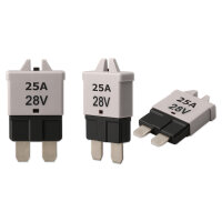 Sicherungsautomat | ATO Flachstecksicherung | 28V | 25A