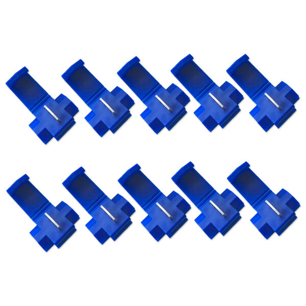Abzweigverbinder Kabelschnellverbinder 1,25-2,5mm² | Blau | 10 Stück