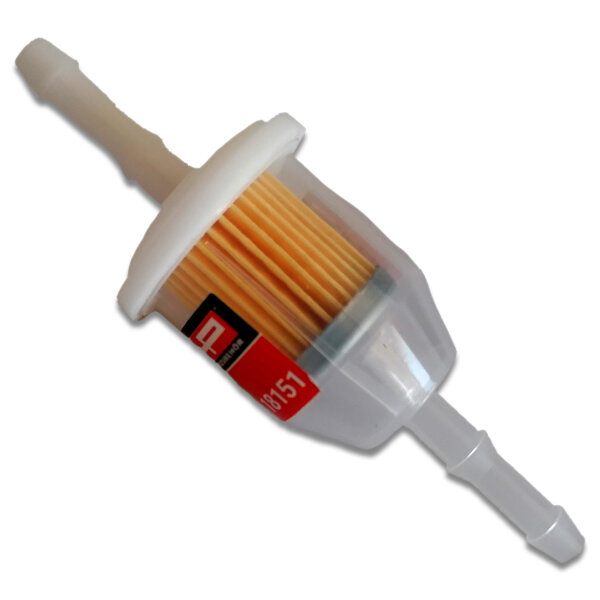 Kraftstoffvorfilter | Universal Benzinfilter | 100x40mm | 6/8mm