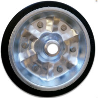 Ersatzrad für Stützrad | AL-KO | Stahlfelge | Vollgummi | 200x50mm