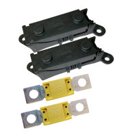 Zweitbatterieset | BSR140-12 Automatik Trennrelais 12V 140A | 3,5m 25mm² Kabel | 3-fach Polklemmen