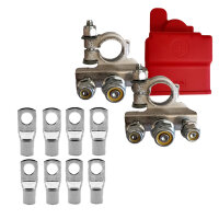 Zweitbatterieset | BSR140-12 Automatik Trennrelais 12V 140A | 3,5m 25mm² Kabel | 3-fach Polklemmen