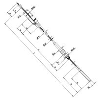 KNOTT Bremsseil für Radbremsen (1330mm / 1540mm)