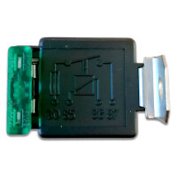 Mini Relais | 4-polig | Schließer (NO) | 12V | 30A | mit Sicherung