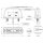Kennzeichenleuchte | LED | 12-24V | Rot