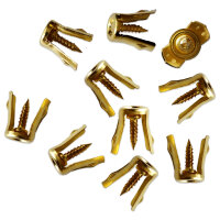 Zündkabelschraubeinsatz | Messing | M3x1,25x10 | 10 Stück