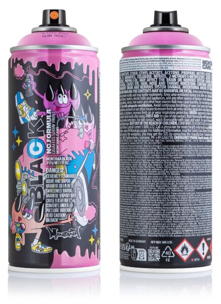 Montana Cans BLACK | Artist Edition | CLAW MONEY | Pink Cadillac | 400ml