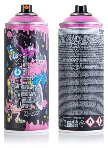 Sprühlack | Montana BLACK | Artist Edition | CLAW MONEY | Pink Cadillac | 400ml