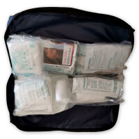 KFZ Unfall- und Erste-Hilfe Set | Verbandtasche LEINA Elegance | Warndreieck | Warnweste, gelb