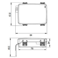 Sicherungshalter | 3-fach MidiVAL Verteiler | 32V | Links (SX) | MTA