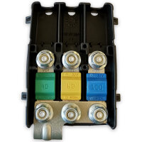 Sicherungshalter MTA MidiVAL | 3-fach Verteiler | 32V | Links (SX)