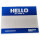 Hello my name is Sticker Blau 100 Stück + Marker | Montana Cans
