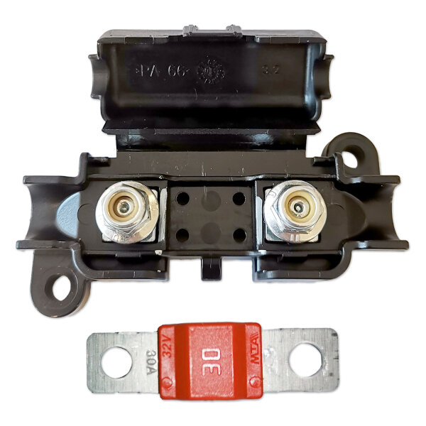 MIDI Sicherungshalter Set 30A 12V 24V M5 Standard | MTA MidiVAL