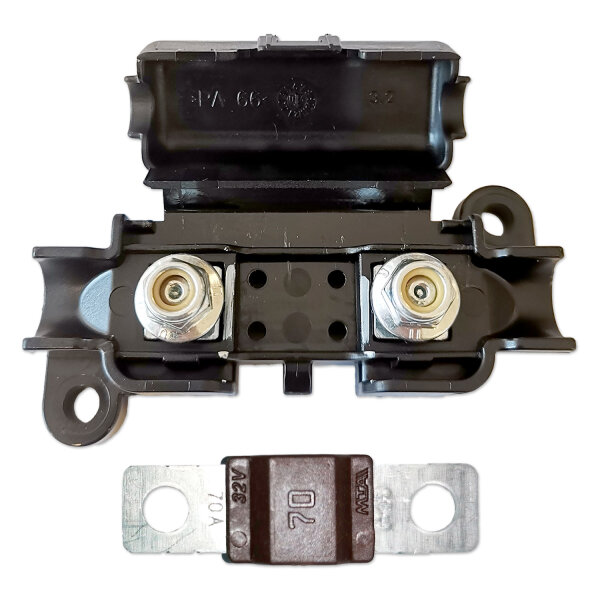 MIDI Sicherungshalter Set 70A 12V 24V M5 Standard | MTA MidiVAL