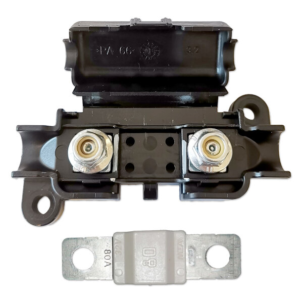 Sicherungshalter Set | MTA MidiVAL Standard | 32V | inkl. Sicherung 80A