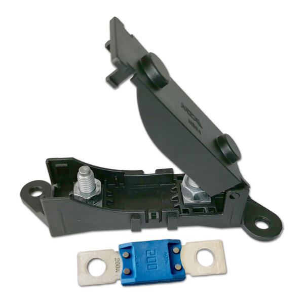 MEGA Sicherungshalter Set 200A 12V 24V M8 anreihbar | MTA MegaVAL