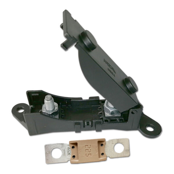 MEGA Sicherungshalter Set 225A 12V 24V M8 anreihbar | MTA MegaVAL