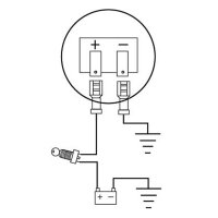 Analoger Betriebsstundenzähler 10V bis 28V,...