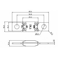 POWERVAL Sicherung CAL1 bis CAL5 400-1200A 12V 24V M8 |...
