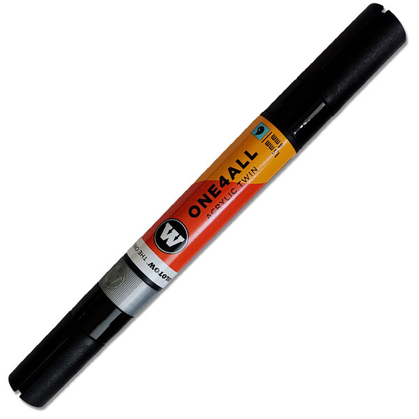 Molotow ONE4ALL Acrylic Twin 1,5-4mm Signalschwarz