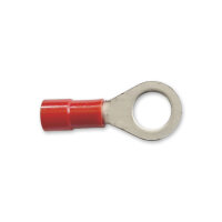 Ringkabelschuh 0,25-1,5mm² M6 isoliert Rot Kabelschuh Kupfer verzinnt