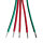 Relaissockel 5-polig für KFZ Mini Relais | 40A | 120mm Kabel | 6,3mm